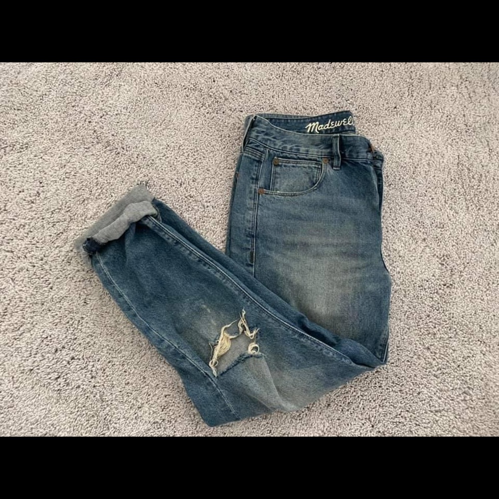 Madewell boyjean size 26